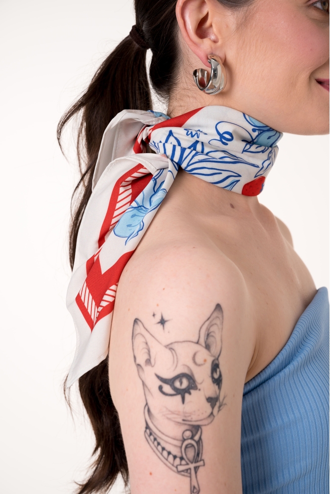 Lenço Azaleia 60x60