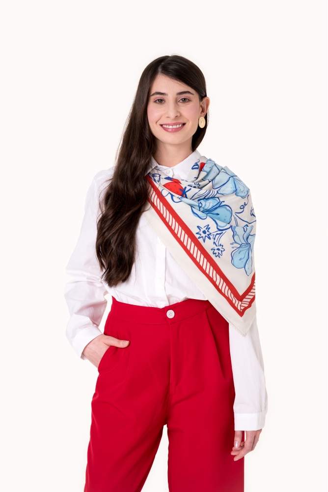 Lenço Azaleia 110x110