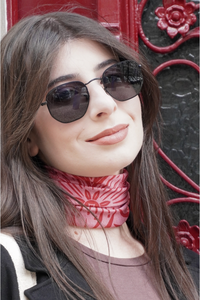 Lenço Mandacaru 60x60 (Rosa)