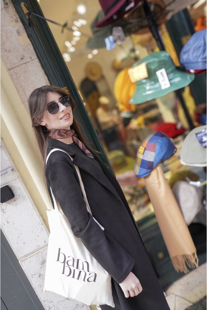 Lenço Caju 60x60 (Marrom)